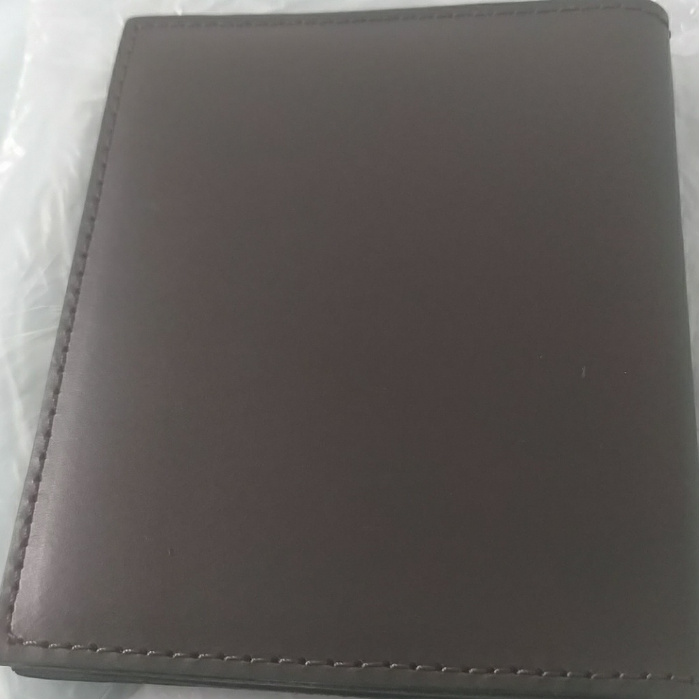 J Crew Leather Waller